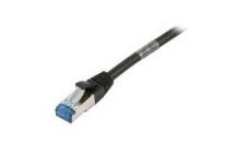Patchkabel Rj45 Cat6a 500Mhz15m Schwarz Sstpsftp Awg27 Lszh Synergy 21