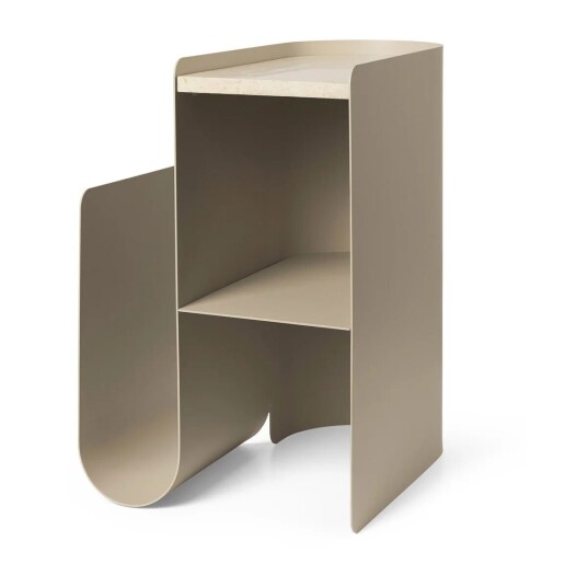 ferm LIVING Vault sidebord 40,2 x 33,4 x 50 cm Cashmere ferm LIVING Vault sidebord 40,2 x 33,4 x 50 cm Cashmere