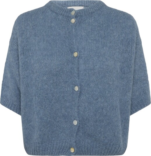 Noella N Kae Ss Knit Cardigan Blue M/L