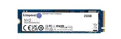 Kingston NV2 PCI-E 4.0 M.2 NVMe SSD 250GB