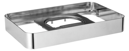 VEGA Stativ chafing dish Fenton 1/1 GN uten føtter; 67x38x10 cm (BxDxH); Sølvfarge