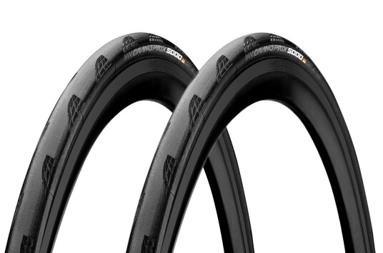 Continental Grand Prix 5000 700x25C Pakke med 2 stk. Continental Grand Prix 5000 700x25C Pakke med 2 stk.