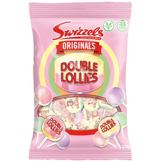 Swizzels Double Lollies 130g Swizzels Double Lollies 130g
