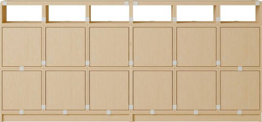 Stacked Configuration 1 Skjenk Eik