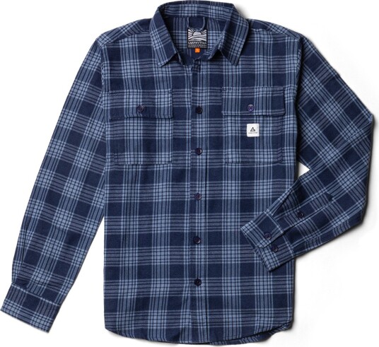 Garphyttan Men"s Garden Flanell Navy Comb 3XL