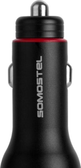 Somostel Bil­Lader 2X USB A 5A SMS 89 Svart