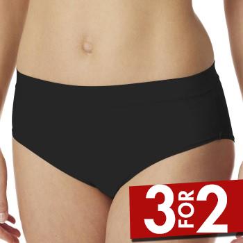 Schiesser Truser Retro Brief Svart 40 Dame