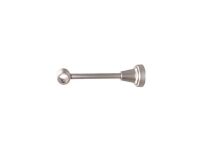 Domoletti Curtain Rail Hold Prosty Silver 15Cm D16