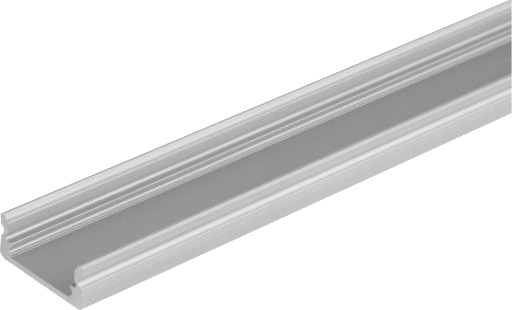 Ledvance flat aluprofil 4 utenpåliggende 1 meter