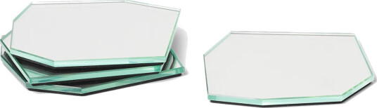 Ferm Living Shard glassbrikke 4 pakning Mirror