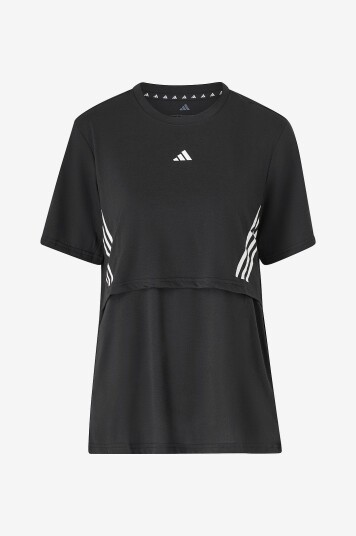 Adidas Sport Performance Graviditetstreningstopp Mat Tee Svart Adidas Sport Performance Graviditetstreningstopp Mat Tee Svart