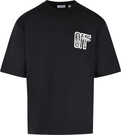 Off White Herre Topper Svart L,