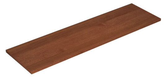 Dansani Calidris Benkeplate B40-240xh3xd51cm Rødbrun eik / 180cm