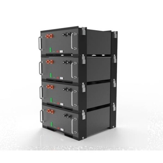 SKANBATT Rackfester for inntil 4-Skanbatt rack batterier - 1 set.