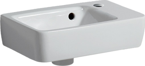 GEBERIT servant 400x250x150mm hh midt med topp porselen hvit GEBERIT servant 400x250x150mm hh midt med topp porselen hvit