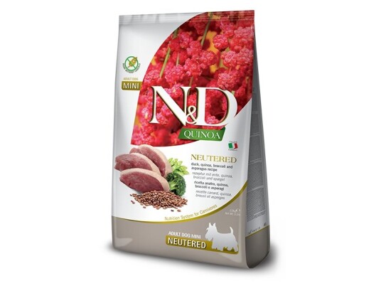 Farmina Pet Food N&D Quinoa Voksen Mini 5 10Kg And 2.5 kg