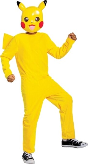 Disguise Pokémon Pikachu Klassisk Kostyme 140 cm Disguise Pokémon Pikachu Klassisk Kostyme 140 cm