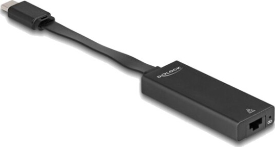 Delock Nettverksadapter Usb-C 3.2 Gen 1 Gigabit Ethernet X 1 Svart