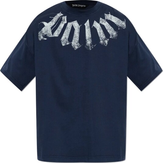 Palm Angels Herre Topper Blå L,