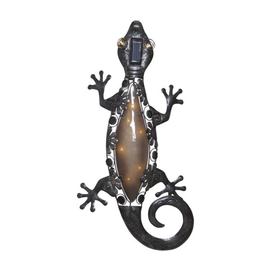 STAR TRADING 482-20 GECKO DEKORATIVT LYS, SVART