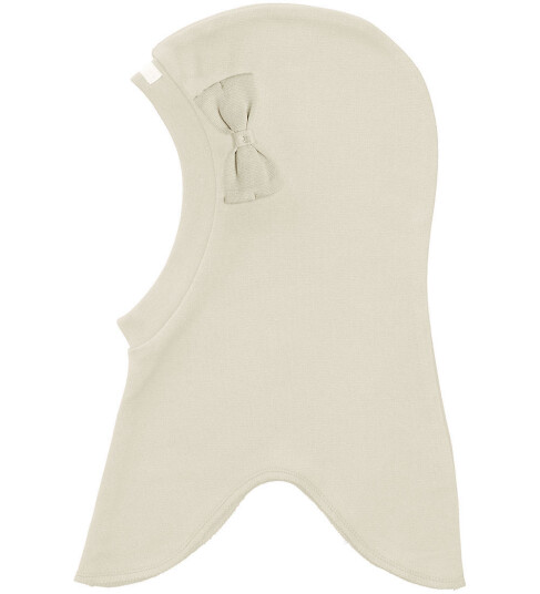Racing Kids Balaclava 1 lag Ivory m. Sløyfe Racing Kids 6 10 år 116 140 Balaclava enkel Hvit