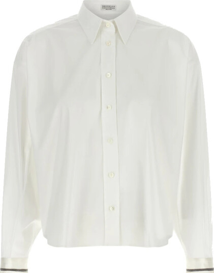 Brunello Cucinelli Dame Bluser & Skjorter Hvit M,