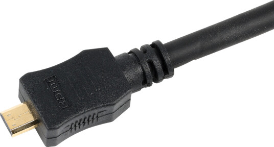 SiGN HDMI til Micro-HDMI Kabel 4K, 3m - Svart