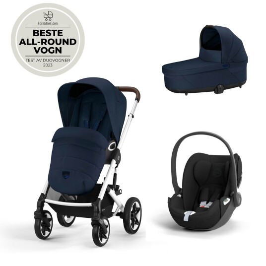 Komplett vogn 3in1  Cybex Talos S Lux Ocean Blue + Cloud T