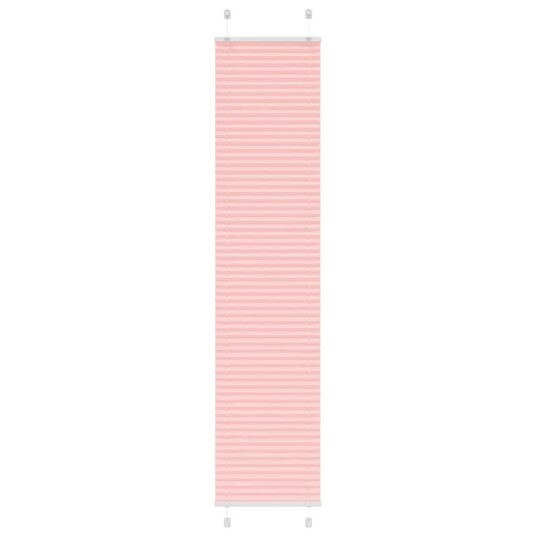 plisségardin Rosa 50x200 cm Stoff Bredde 49,4 Polyester