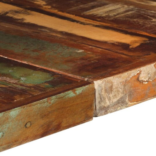 vidaXL Spisebord 140x140x75 cm gjenvunnet heltre