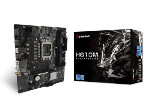 Biostar H610MT-E Micro-ATX Hovedkort LGA 1700 med DDR4 Biostar H610MT-E Micro-ATX Hovedkort LGA 1700 med DDR4