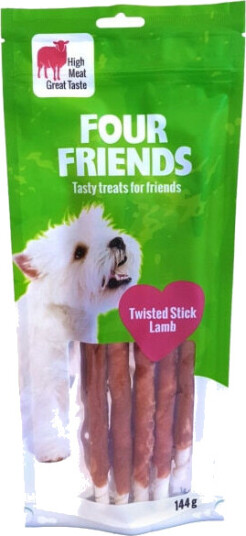 Fourfriends Twisted Stick Lamb 25 cm (5-Pack)
