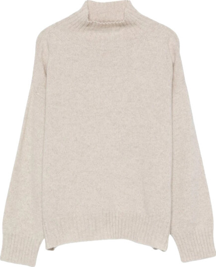 D.Exterior Dame Strikkevarer Beige L, D.Exterior Dame Strikkevarer Beige L,