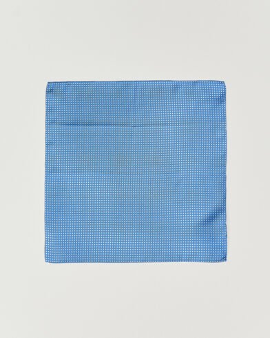 Amanda Christensen Handkerchief Dot Silk Sky Blue