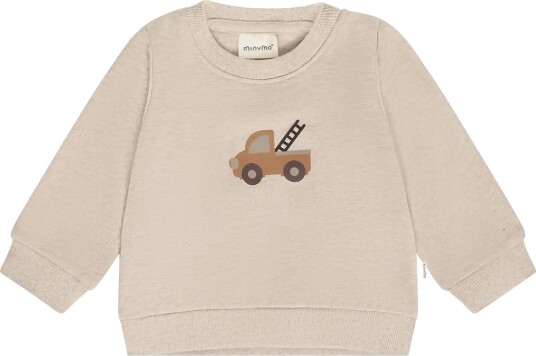 Minymo Sweatshirt Ls   BEIGE MELANGE   56