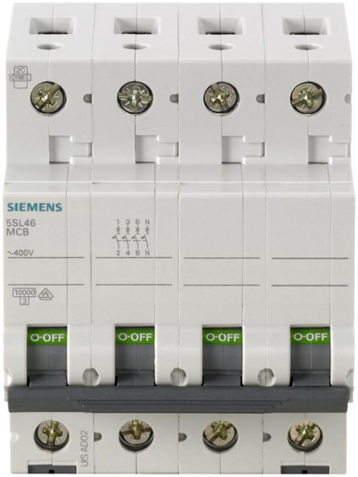 Siemens Circuit breaker 400v 10ka 3+n--pole c 32a (4001869441108) Siemens Circuit breaker 400v 10ka 3+n--pole c 32a (4001869441108)