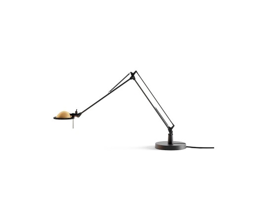 Luceplan Berenice Bordlampe 30x30 Messing/Svart
