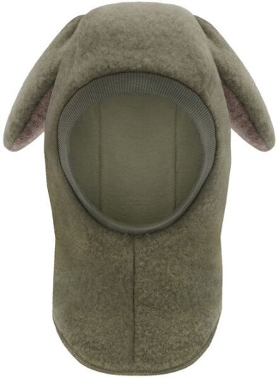 Hust&Claire Ull Hust & Claire balaclava i ullfleece Turtle