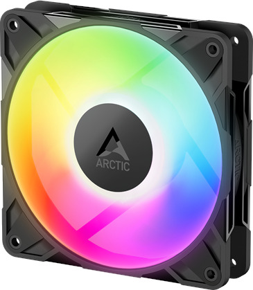 Arctic P12 Pro 120mm A-RGB Kabinettvifter 3-pakning Sort