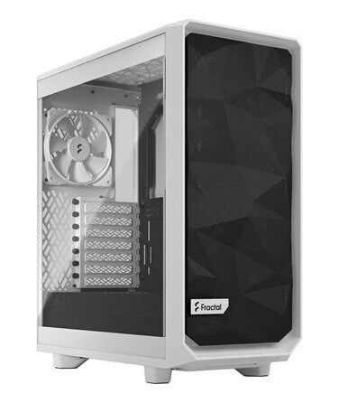 Fractal Design Meshify 2 Compact Lite - White TG Clear Fractal Design Meshify 2 Compact Lite - White TG Clear