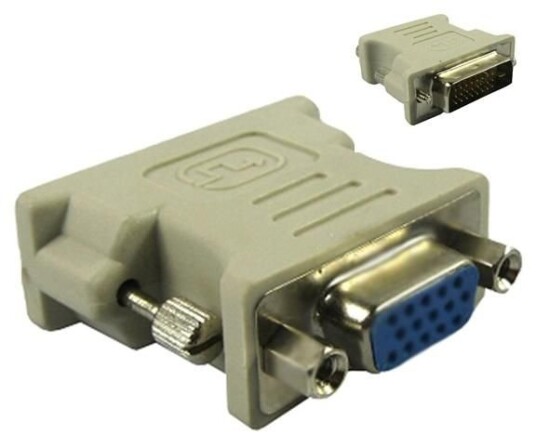 MicroConnect Adapter DVI 24+1 - HD15 M-F