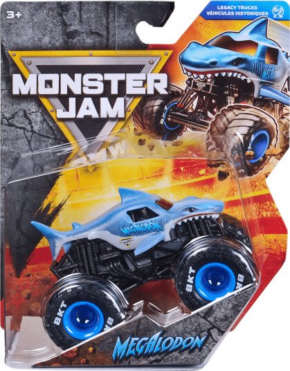 Monster Jam 1:64 Megalodon Blue One Size