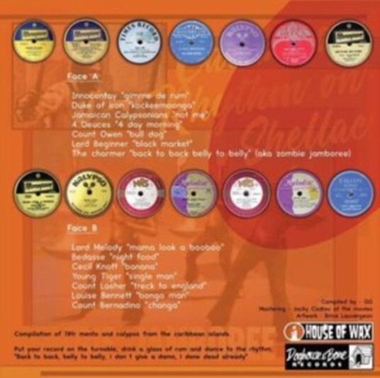 Diverse Artister Zombie Jamboree Caribbean Rhythm On Shellac Uk Vinyl