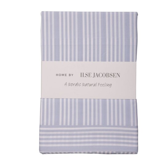 Home By Ilse Jacobsen Bedding Collection putetrekk 60x63 cm 2 stk powder blue stripes Home By Ilse Jacobsen Bedding Collection putetrekk 60x63 cm 2 stk powder blue stripes