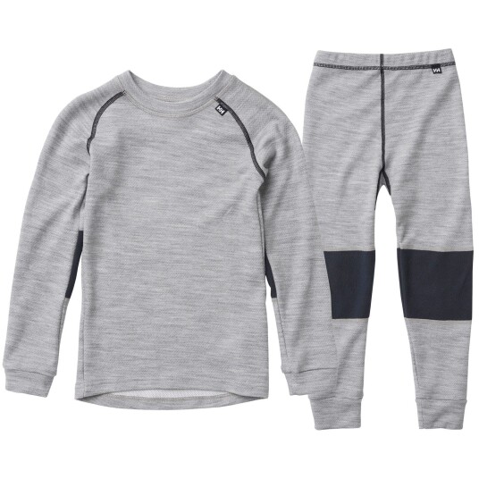 Helly Hansen Barn HH Lifa Merino Ull Undertøysett 92/2 Grønn92/2