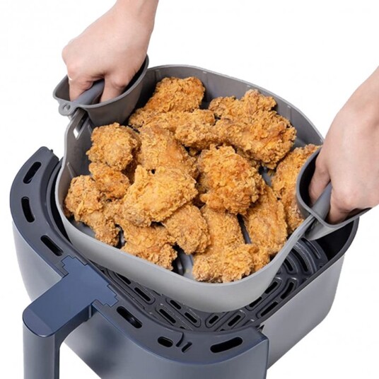 Airfryer Silikonform Firkantet