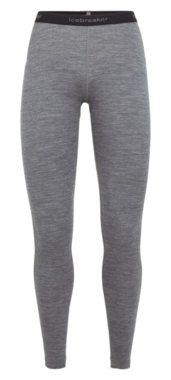 Icebreaker Women's 200 Oasis Leggings L, Gritstone Heather Icebreaker Women's 200 Oasis Leggings L, Gritstone Heather