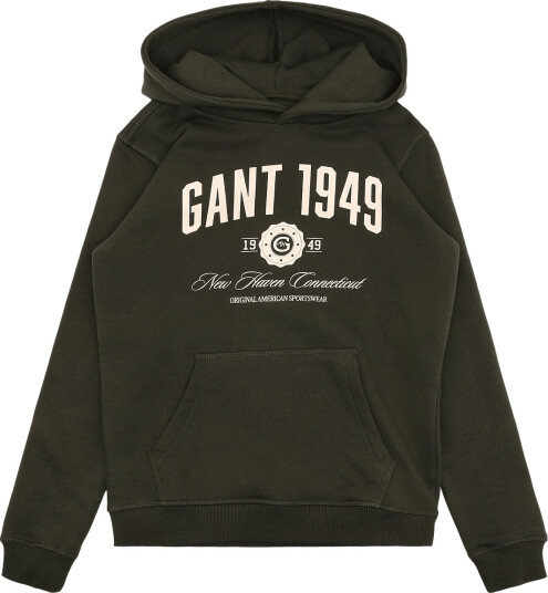 Gant Kids Collegiate Oth Hoodie Green 128