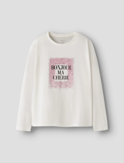 Name It Nkfrimikka Ls Nreg Top White 122 128