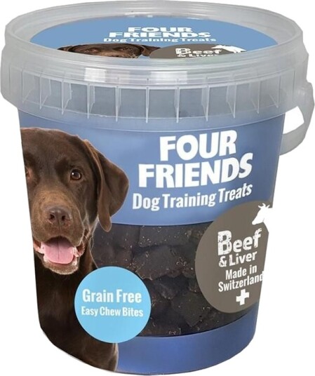 FourFriends 400 g Hundetreningsgodbiter Av Oksekjøtt og Lever - Naturlig Hundesnacks